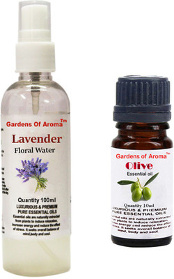 

Gardens Of Aroma Lavender Floral Water And Olive Essential Oil(110 ml)