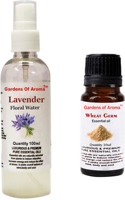

Gardens Of Aroma Lavender Floral Water And Wheatgerm Essential Oil(110 ml)