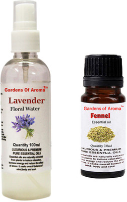 

Gardens Of Aroma Lavender Floral Water And Fennel Essential Oil(110 ml)
