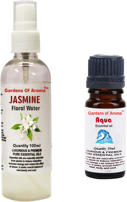 

Gardens Of Aroma Jasmine Floral Water And Aqua Essential Oil(110 ml)
