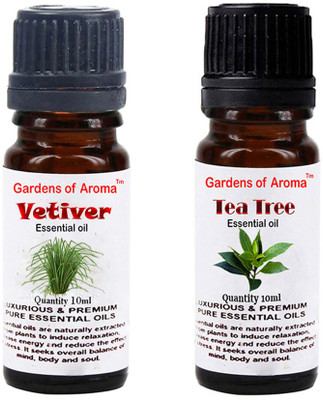 

Gardens Of Aroma Vetiver And Tea tree(20 ml)