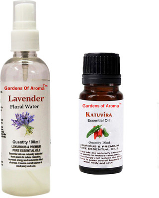 

Gardens Of Aroma Lavender Floral Water And katuvira Essential Oil(110 ml)