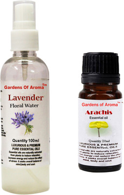 

Gardens Of Aroma Lavender Floral Water And Arachis Essential Oil(110 ml)