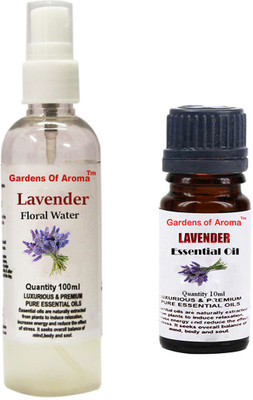 

Gardens Of Aroma Lavender Floral Water And Lavender Essential Oil(110 ml)