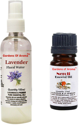 

Gardens Of Aroma Lavender Floral Water And Neroli Essential Oil(110 ml)