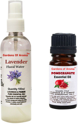 

Gardens Of Aroma Lavender Floral Water And Pomegranate Essential Oil(110 ml)