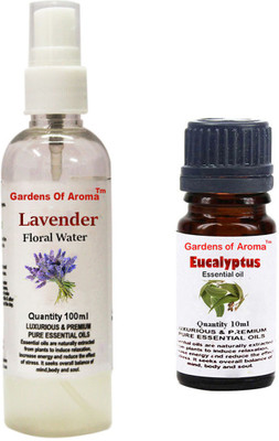 

Gardens Of Aroma Lavender Floral Water And Eucalyptus Essential Oil(110 ml)