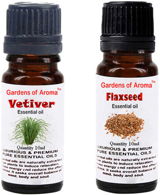 

Gardens Of Aroma Vetiver And Flaxseed(20 ml)