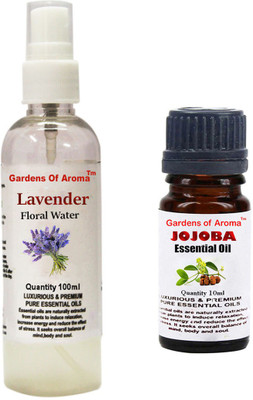 

Gardens Of Aroma Lavender Floral Water And Jojoba Essential Oil(110 ml)