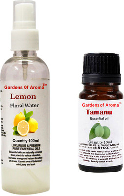 

Gardens Of Aroma Lemon Floral Water And Tamanu Essential Oil(110 ml)