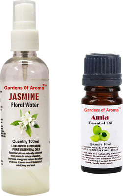 

Gardens Of Aroma Jasmine Floral Water And Amla Essential Oil(110 ml)