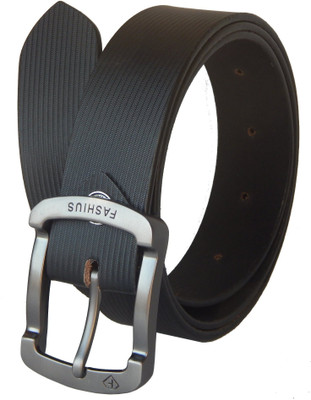 

Fashius Men Black Genuine Leather Belt