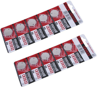 Mr. DUCKSHOP Cell CR2032 Coin Battery 3v Computer Motherboard CMOS Battery Cell PACK of 5 Camera Battery Charger (10 PCS) Camera Battery Charger(Silver)