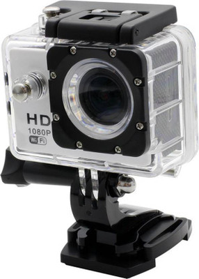 Mezire HD Action Adventure camera-03 130 degree Wide angle lens Sports & Action Camera(Black)