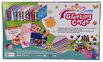 

Prince Toys Make your own greeting Card Decoration Kit(Multicolor)