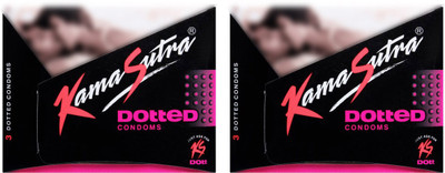 KamaSutra Dottod Condom(Set of 2, 20S) available at flipkart for Rs.160