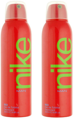 

Nike Man Man Red Deodorant Spray for Men 200ML Each (Pack of 2) Deodorant Spray - For Men(400 ml, Pack of 2)