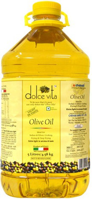 

Dolce Vita Extra Light Olive Oil Plastic Bottle(5 L)