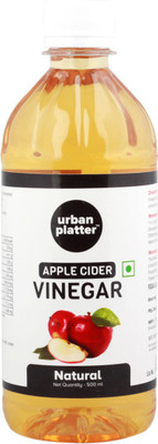

Urban Platter Filtered and Pasteurized Apple Cider Vinegar(500 ml, Plain Flavored)