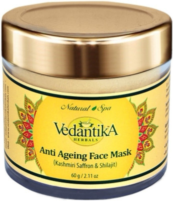 

Vedantika Herbals Anti ageing Mask (with saffron and Shilajit)(60 g)