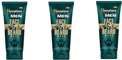 

Himalaya Men Face & Beard Wash Face Wash(120 ml)