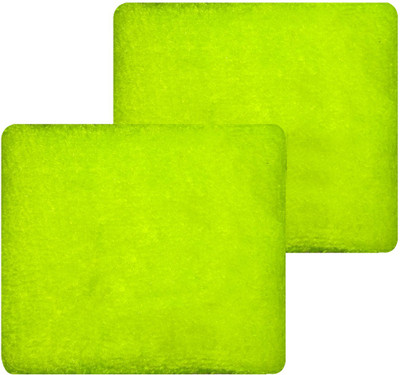

GymWar Wristband Wrist and sports band made with pure cotton Fitness Band(Green, Pack of 2), Light green