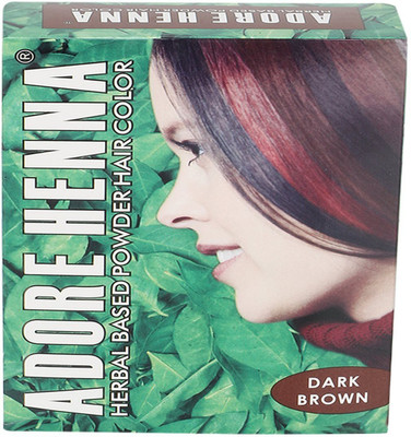 

adore henna Dark Brown pack of 2(120 g)