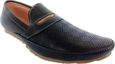 

Indcrown Boys Slip on Loafers(Black