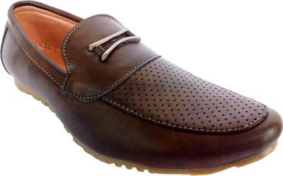 

Indcrown Boys Slip on Loafers(Brown