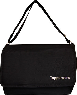 

tupperware 14 inch Laptop Messenger Bag(Black)