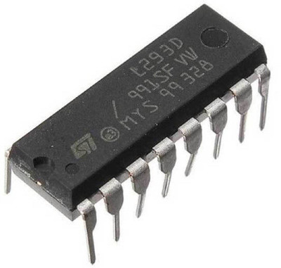 

SunRobotics L293D MOTOR DRIVER IC-5Pcs(Black)