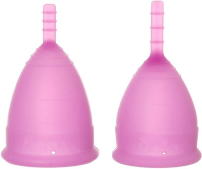 

AGAM  Reusable Menstrual Cup(Pack of 2, Pink
