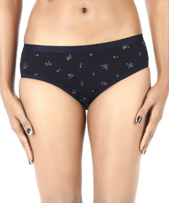 FIREAGE Women Hipster Dark Blue Panty(Pack of 1)
