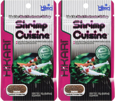 

ROYAL PET Hikari Shrimp Cuisine™ 0.35 oz (10g) (Pack of 2) | Unique Animal & Plant Protein Formula With Seaweed & Algae | Highly Flavorful Nutrient Mix | Not a 20 g Dry Fish Food(Pack of 2)