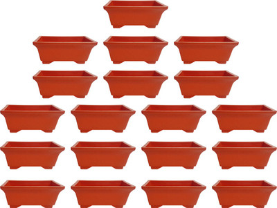 

SHOPTICO Nibbo 2121 Plant Container Set(Pack of 19, Plastic)