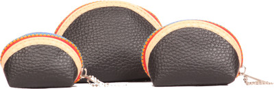 

Wildmount Multipurpose JEWELLERY CASE And Pouch(Black)