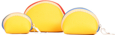 

Wildmount Multipurpose JEWELLERY CASE And Pouch(Yellow)