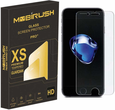 MOBIRUSH Tempered Glass Guard for Apple iPhone 7 Plus(Pack of 1)