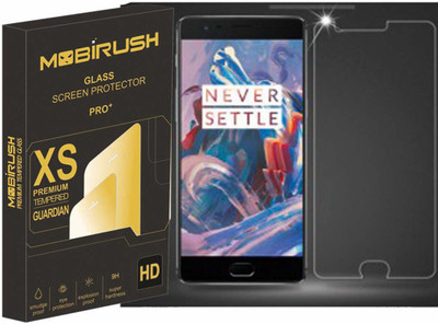 MOBIRUSH Tempered Glass Guard for OnePlus 3(Pack of 1)
