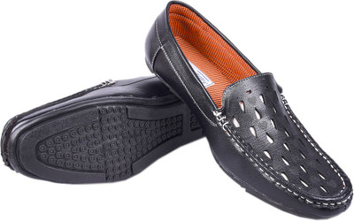 

somugi Black Casual Loafer Loafers For Men(Black