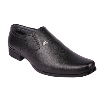 somugi Black Formal Slipon Shoes Slip On For Men(Black ,)