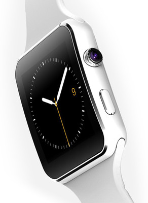 

CartBug Smartwatch Bluetooth X6 smart watch camera / sim / micro memory card / Call Function activity tracker fitness band feature sleep monitor pedometer Compatible Lenovo K8 Plus (White) White Smartwatch(White Strap Free Size)