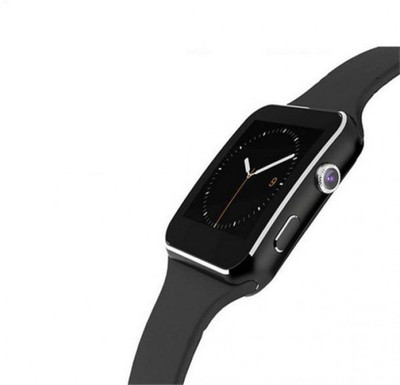 

CartBug Smartwatch Bluetooth X6 smart watch camera / sim / micro memory card / Call Function activity tracker fitness band feature sleep monitor pedometer Compatible oppo f3 plus (Black) Black Smartwatch(Black Strap Free Size)