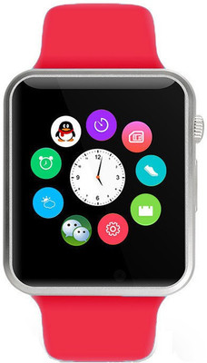 

Mindmaker G Mobile Watch Phone with Calling System Supports iOS & Android Device Smartwatch (Red Strap Free Size) Smartwatch(Red Strap Free Size)
