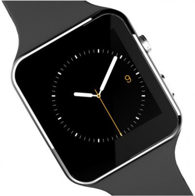 

CartBug Smartwatch Bluetooth X6 smart watch camera / sim / micro memory card / Call Function activity tracker fitness band feature sleep monitor pedometer Compatible nokia 3 (Black) Black Smartwatch(Black Strap Free Size)