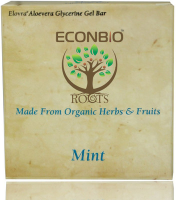 

Econbioroots Mint Soap Made From Organic Herbs & Fruits(100 g)