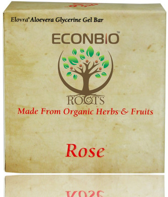 

Econbioroots Rose Soap Made From Organic Herbs & Fruits(100 g)