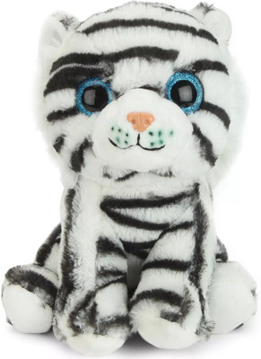 

GRAPPLE DEALS Soft Plush Stuffed Cute Little White Tiger For Kids And Loved Ones.(9 Inch) - 23 cm(White)