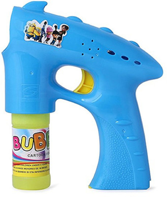 

Zest 4 Toyz Battery Operated Bubble Shooter Gun with Bubble Bottle Inside(Blue)