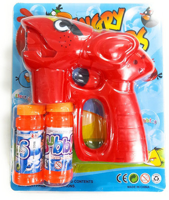

Zest 4 Toyz Battery Operated Bubble Shooter Gun with Bubble Bottle Inside(Red)